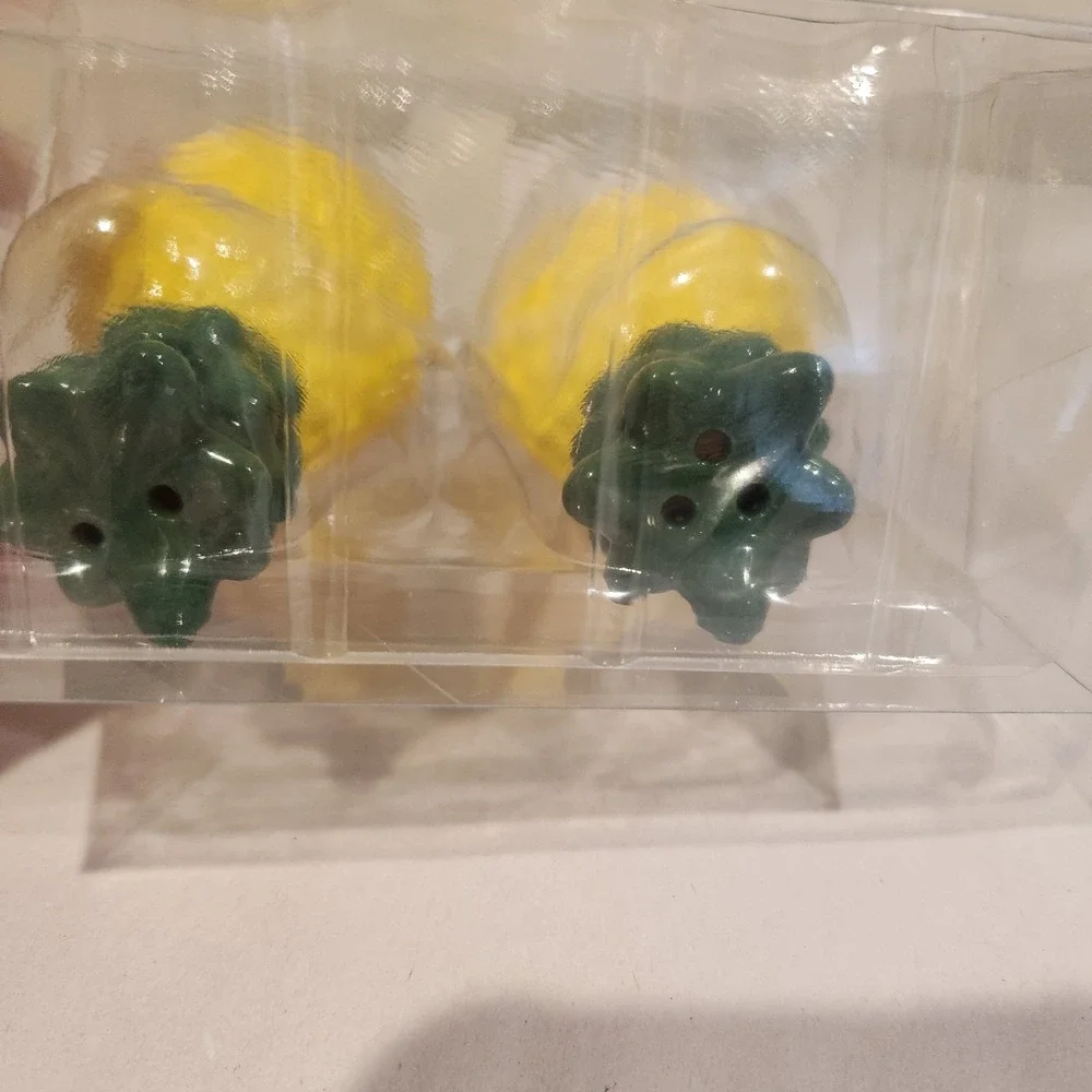 Pineapple Salt And Pepper Shakers Unique Ceramic